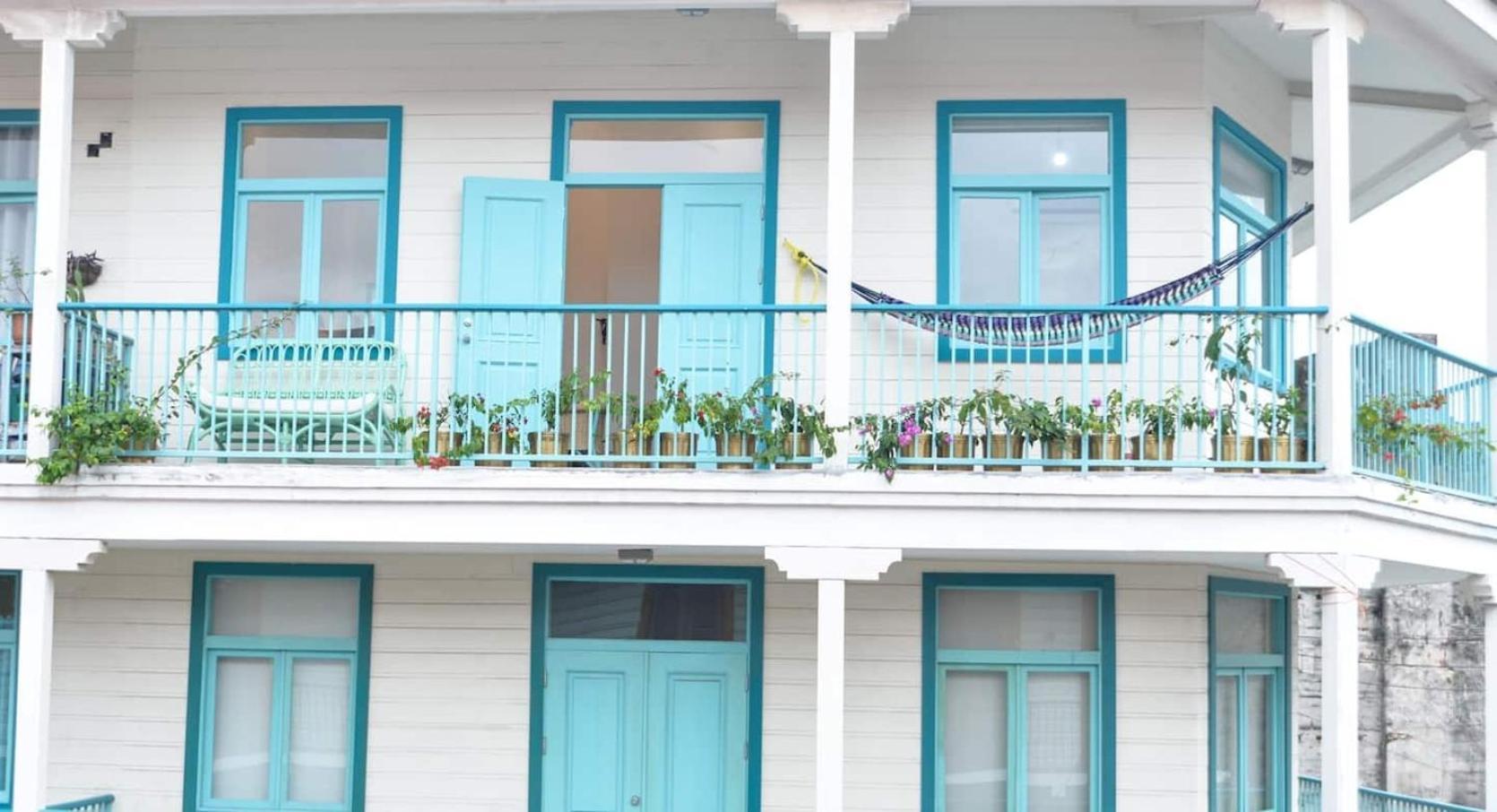 Bocas Style Apartment - Casco Viejo Panama Stadt Exterior foto